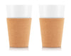 Bodum Bistro set di tazze con cuffia di sughero 0,6 L, 2 pezzi.