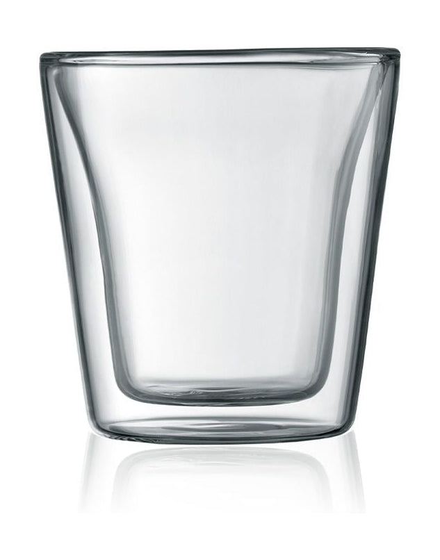 Bodum bodum kantine glass dobbeltmur 0,1 l, 6 stk.