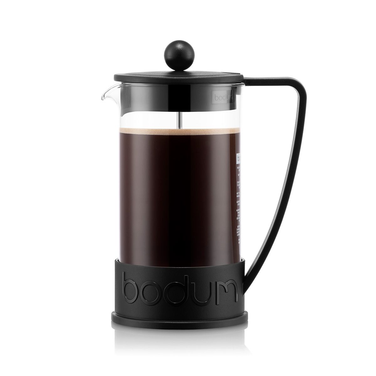 Bodum Brazil kaffivél svartur 1 L, 8 bolla