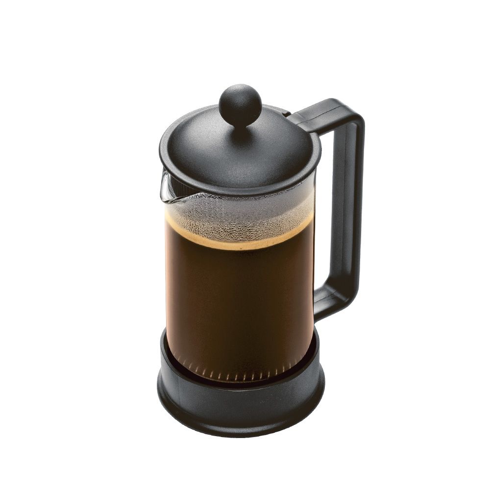 Bodum Brasil Cafetera Negra, 3 tazas