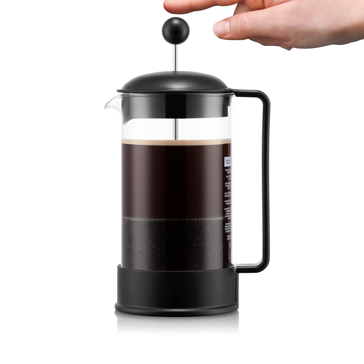 Bodum Brazil Kaffeemaschine Schwarz, 8 Tassen