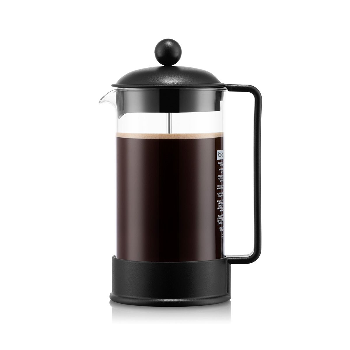 Bodum Brasile Caffetteria Black, 8 tazze