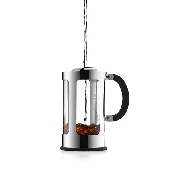 Bodum Cafetière de Chambord B: 0,18 cm Chrome 1 L, 8 tasses