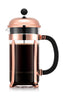 Bodum Chambord -koffiezetapparaat roestvrij staal W 0,14 cm 1 L, 8 kopjes