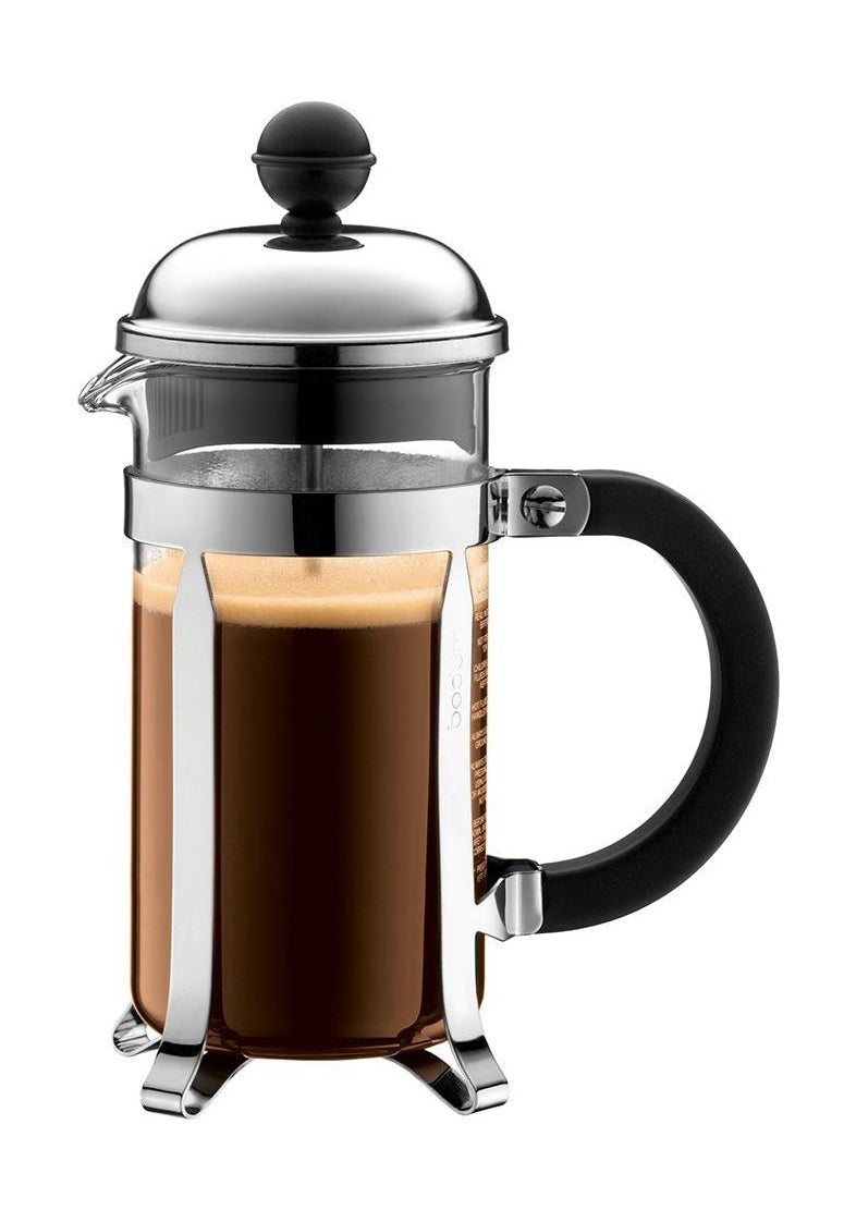 Bodum Chambord Kaffeemaschine Edelstahl Chrom 0,35 L, 3 Tassen