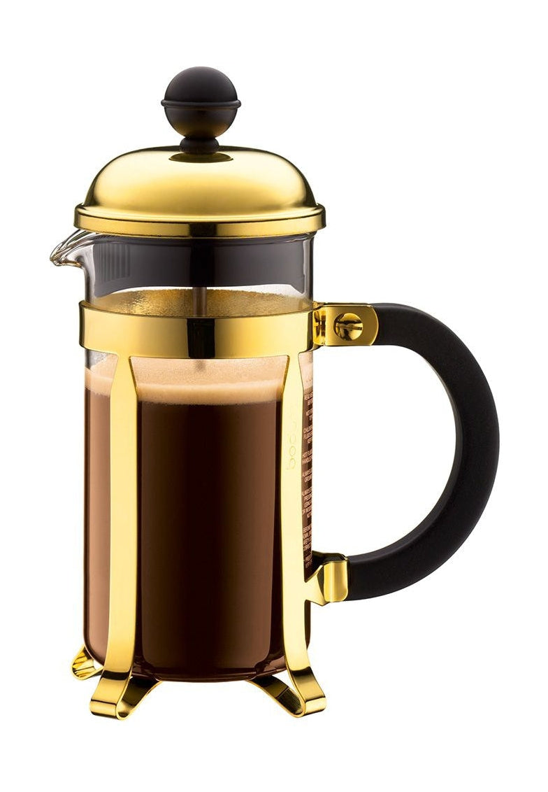 bodum Chambord kaffemaskine rustfrit stål guld 0,35 L, 3 kopper