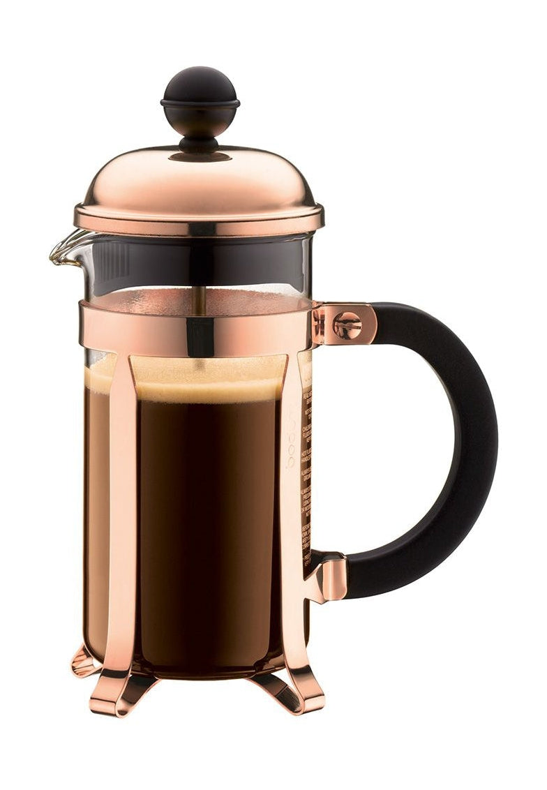 Bodum Chambord Kaffeemaschine Edelstahl Kupfer 0,35 L, 3 Tassen