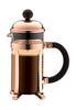 Bodum Chambord Kaffeemaschine Edelstahl Kupfer 0,35 L, 3 Tassen