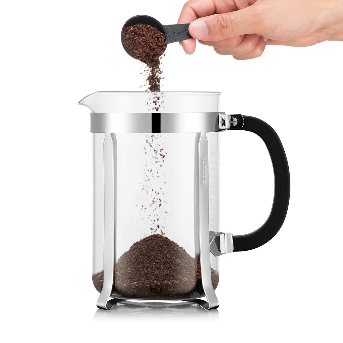 Bodum Chambord咖啡机不锈钢LX W 12.4 x 0.19 cm 1.5 L，12杯
