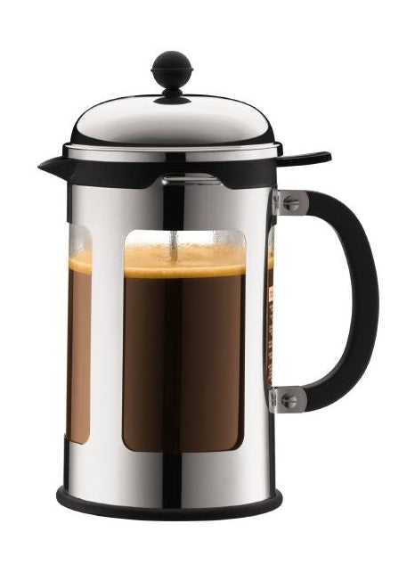 Bodum Chambord kaffemaskine rustfrit stål LX W: 12,6 x 0,2 cm 1,5 L, 12 kopper