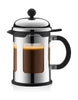 Bodum Chambord Kaffeemaschine Verchromter Stahl 0,5 L, 4 Tassen