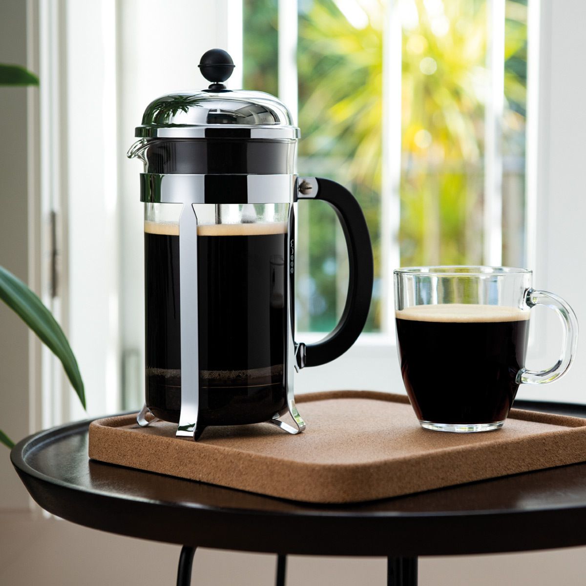 Bodum Chambord Set Coffee Maker And Cups 8 Cups, 4 Pcs.