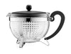 Bodum Chambord Teekanne mit farbigem Kunststoff-Deckelgriff, 1,3 L