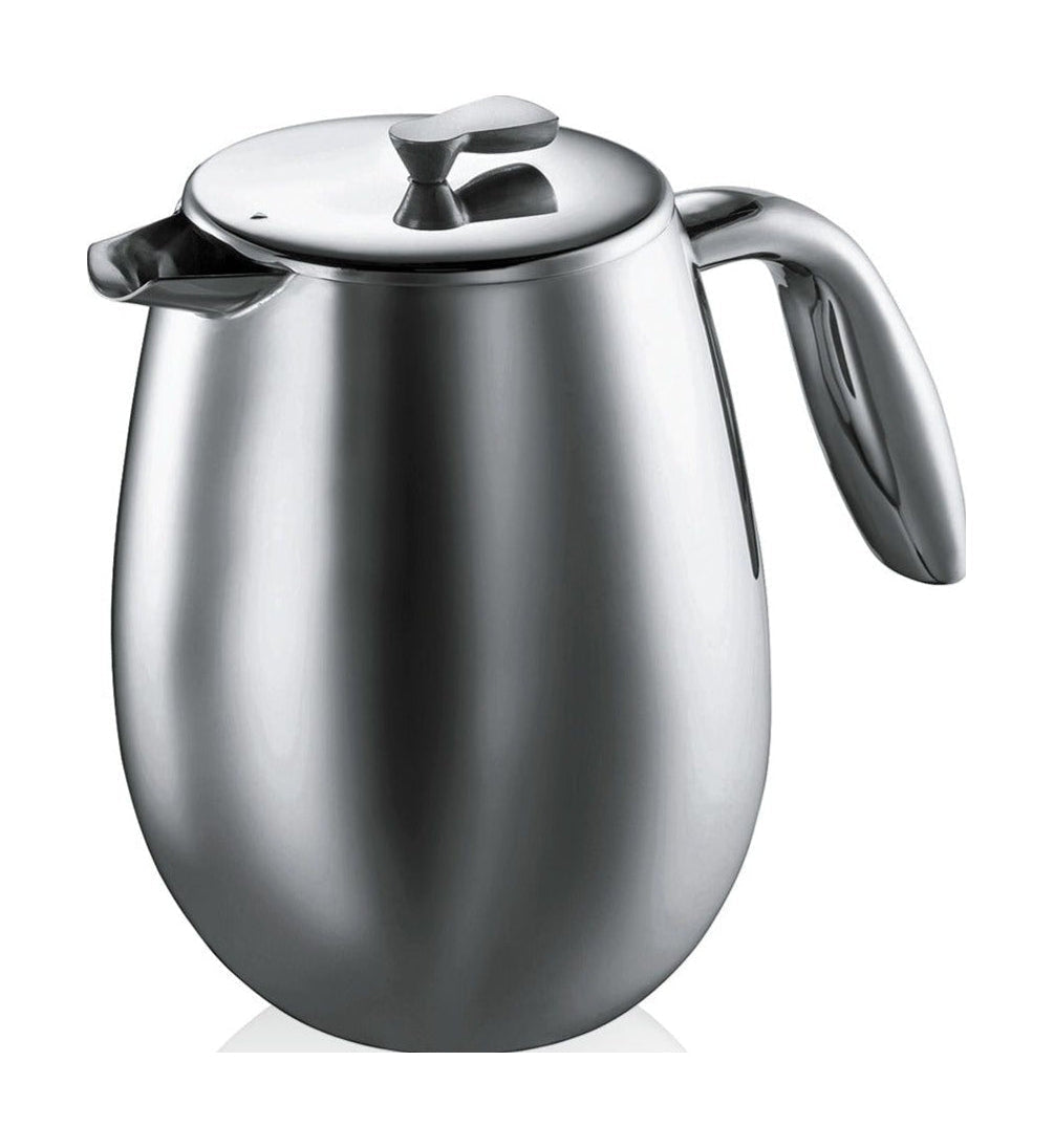 Bodum Columbia Double Wall Cafeter Chrome, 12 tazas