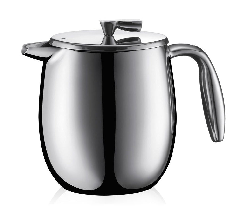 Bodum Columbia Double Wall Coffee Maker Chrome, 4 kopjes