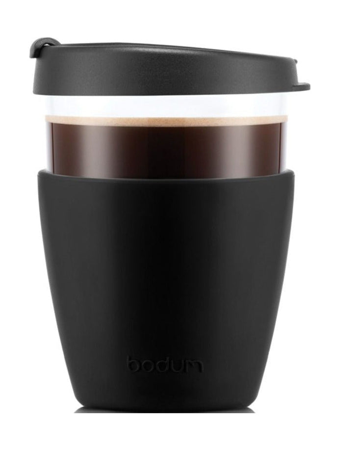Bodum Joycup reismok glas zwart, 0,35 l