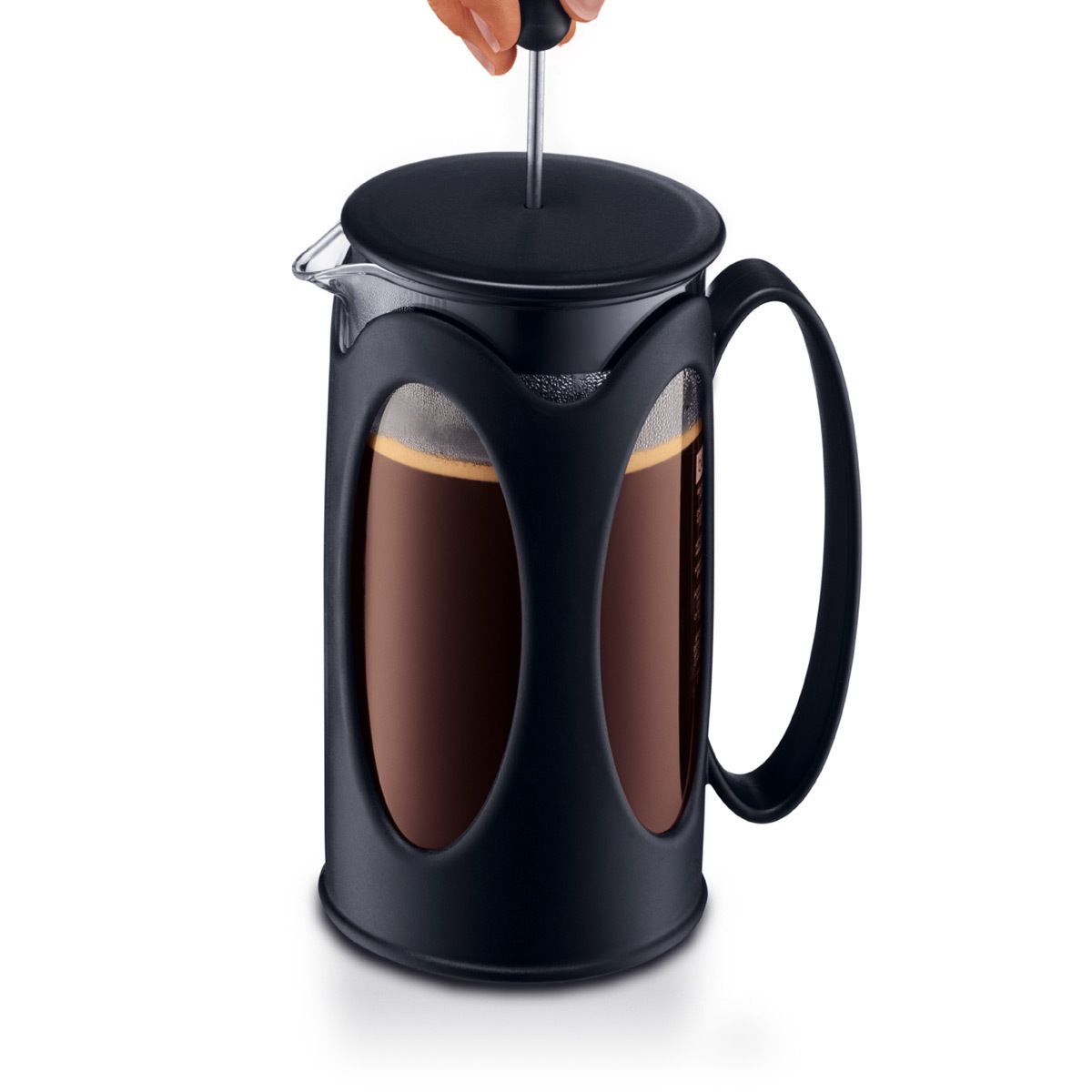 BODUM Kenya kaffemaskine sort 1 l, 8 kopper