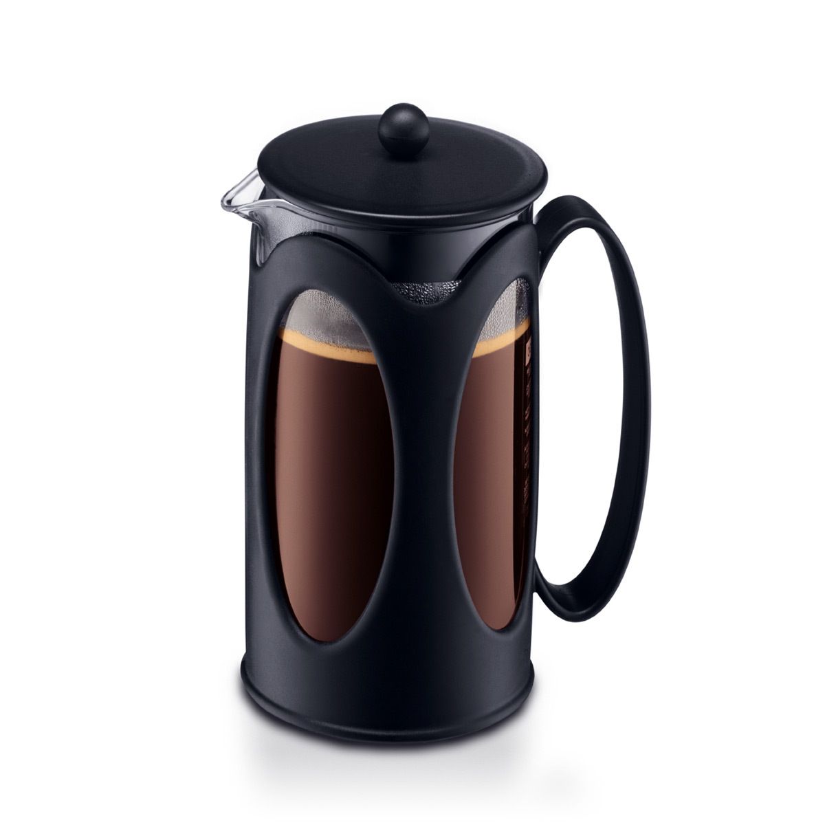 BODUM Kenya Caffetteria Black 1 L, 8 tazze