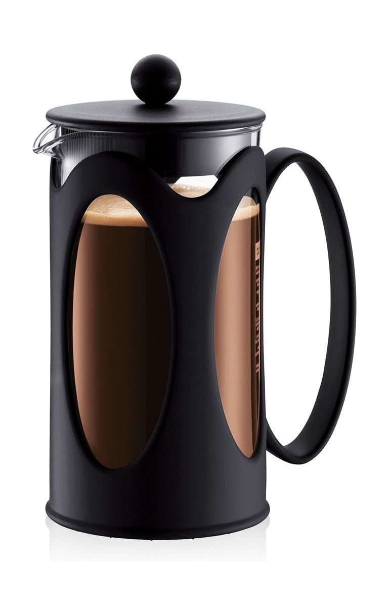 BODUM Kenya Caffetteria Black 1 L, 8 tazze