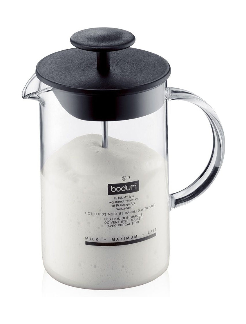 Bodum latteo melkfrother med glasshåndtak