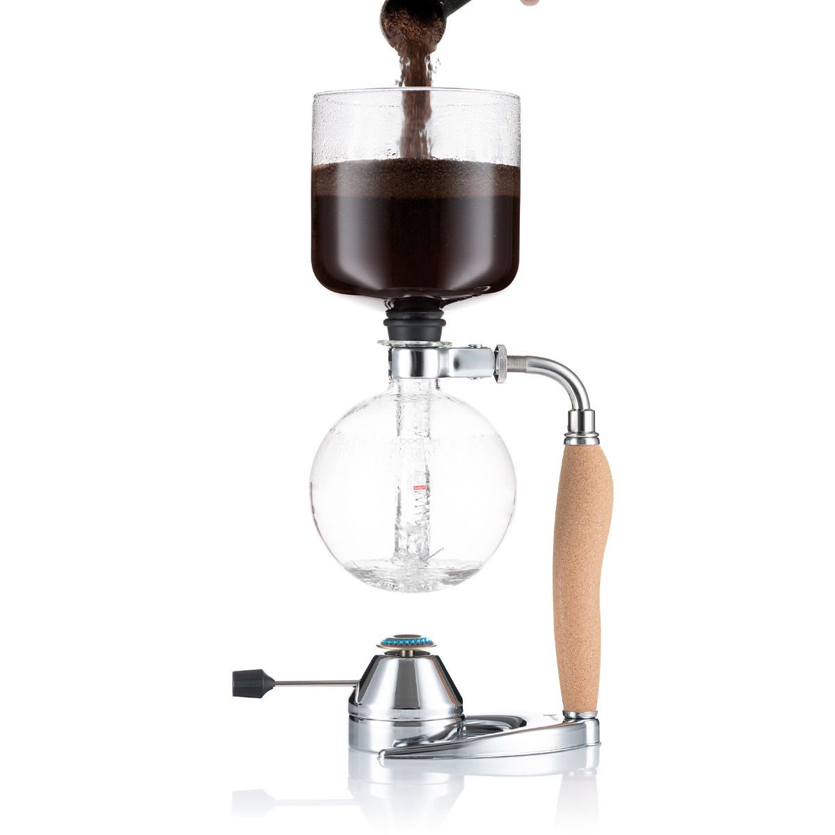 Bodum Cafetière Mocha sous vide avec brûleur à gaz, 8 tasses