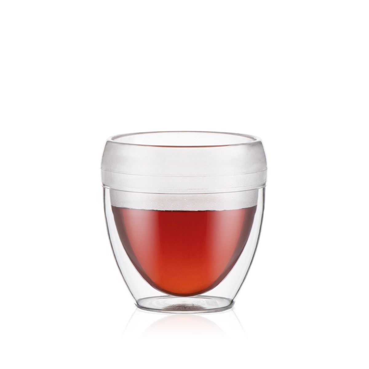 Bodum pavina tazza esterna a doppia parete trasparente 0,25 L, 6 pezzi.