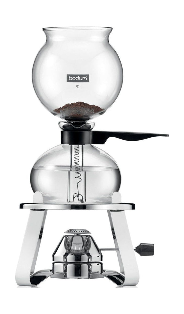 Bodum Pebo Vakuum-Kaffeemaschine mit Gasbrenner und Zubehör, 8 Tassen