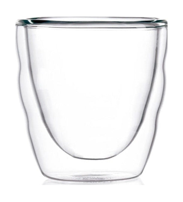 Bodum Pilatus Glass dobbeltvegget 0,08 L, 2 stk.