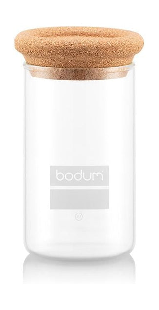 Bodum Yohki储物罐带软木塞的软木塞，0.25 L