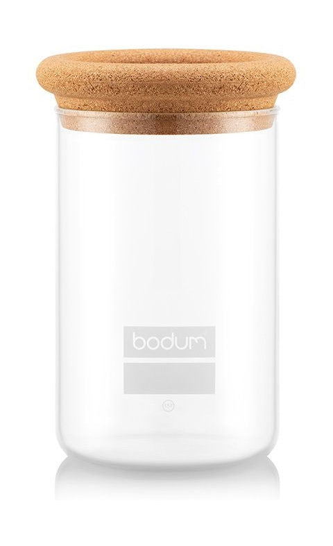 Bodum Yohki储物罐带软木塞的软木塞，0.6 L