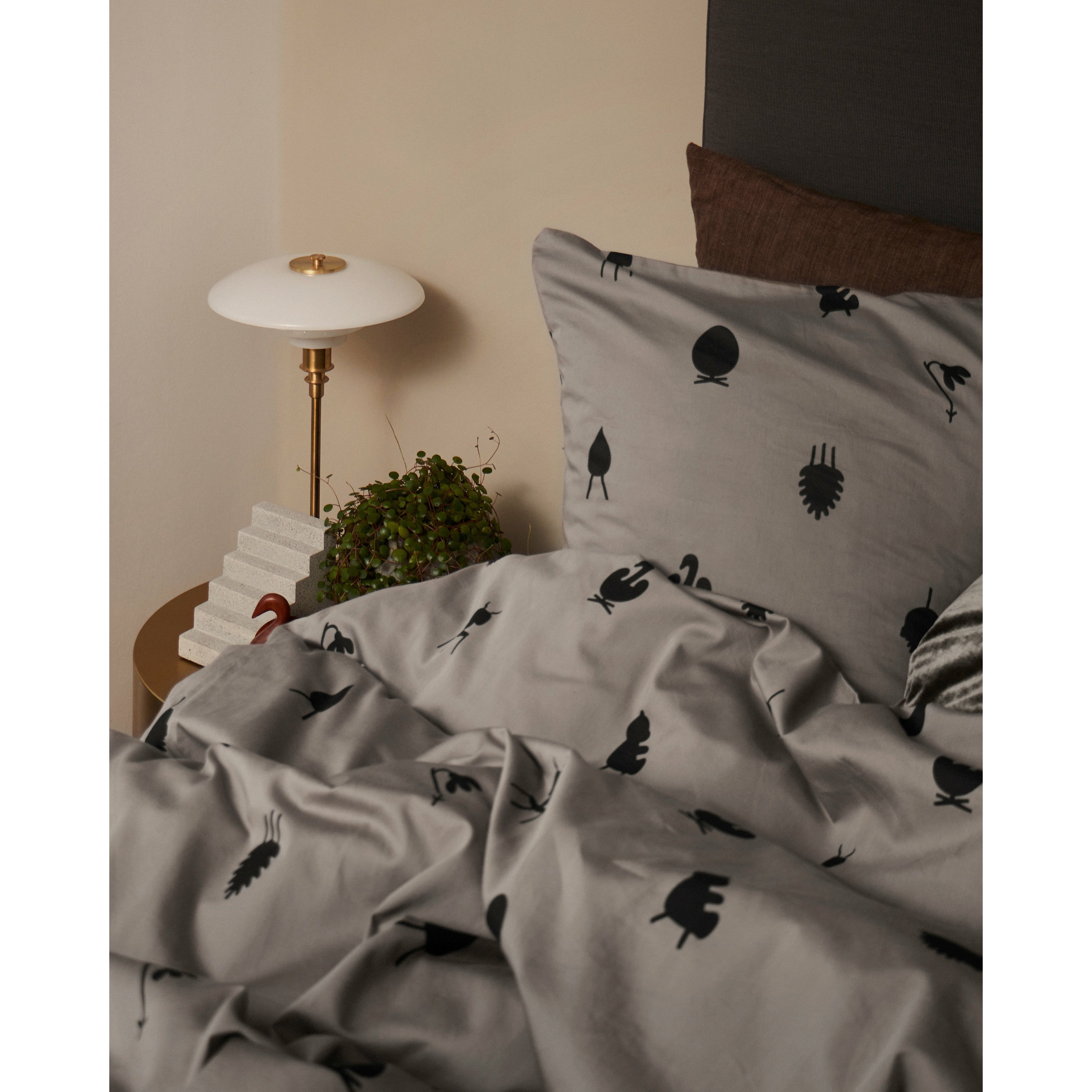 Brainchild Bed Linen Design Icons 140x200 cm, taupe