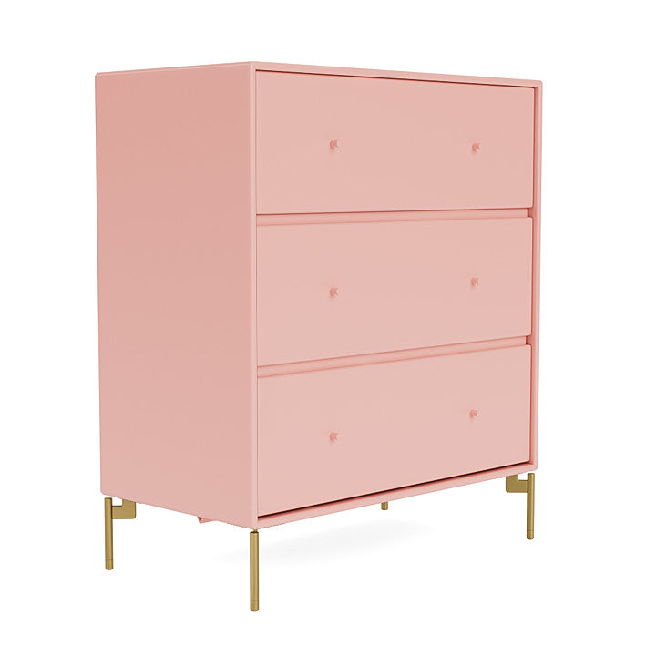 Montana transport la commode avec les jambes, Ruby / Brass