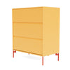 Montana transporte commode avec les jambes, Acacia / Rosehip