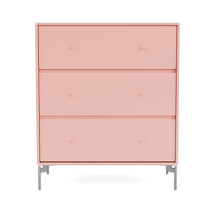 Montana draagt ​​dressoir met benen, Ruby/Matt Chrome