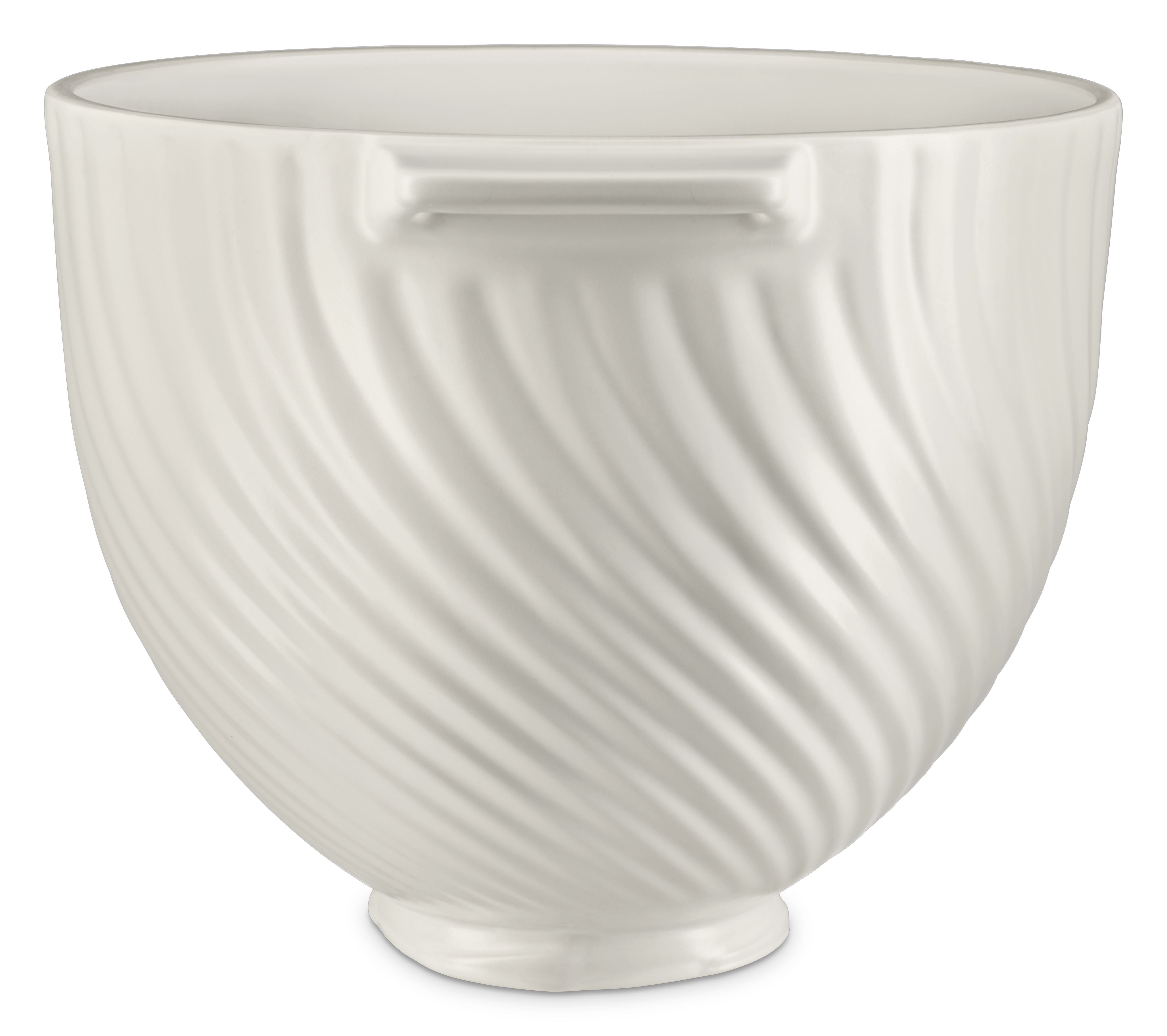 Kitchen Aid Ceramic Bowl 4.7 L, Meringue