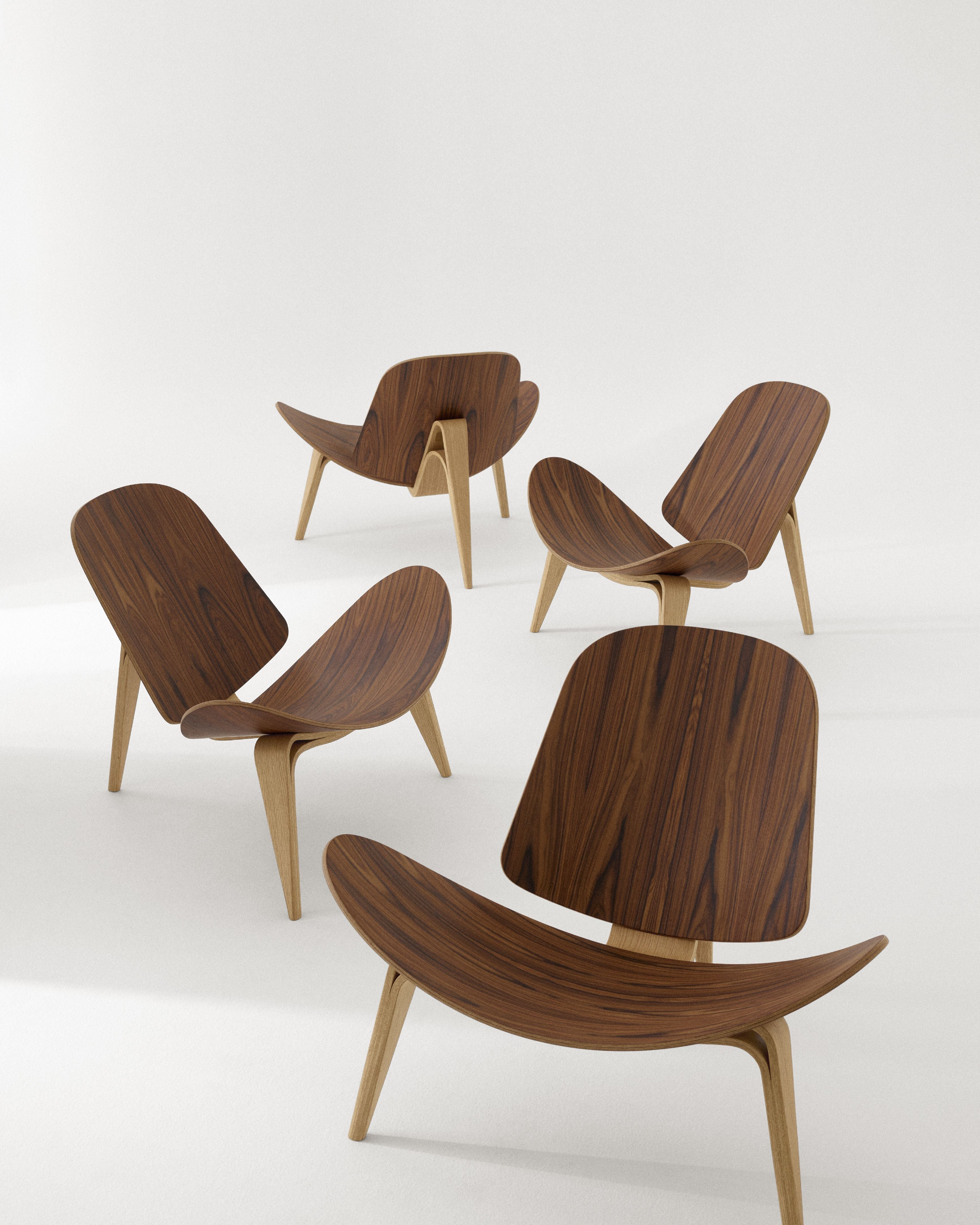 Carl Hansen CH07 Shell Chair, 60th Anniversary Edition