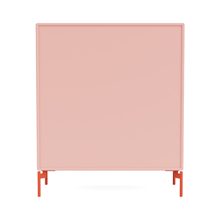 Montana Compilare lo scaffale decorativo con gambe, rubino/rosa