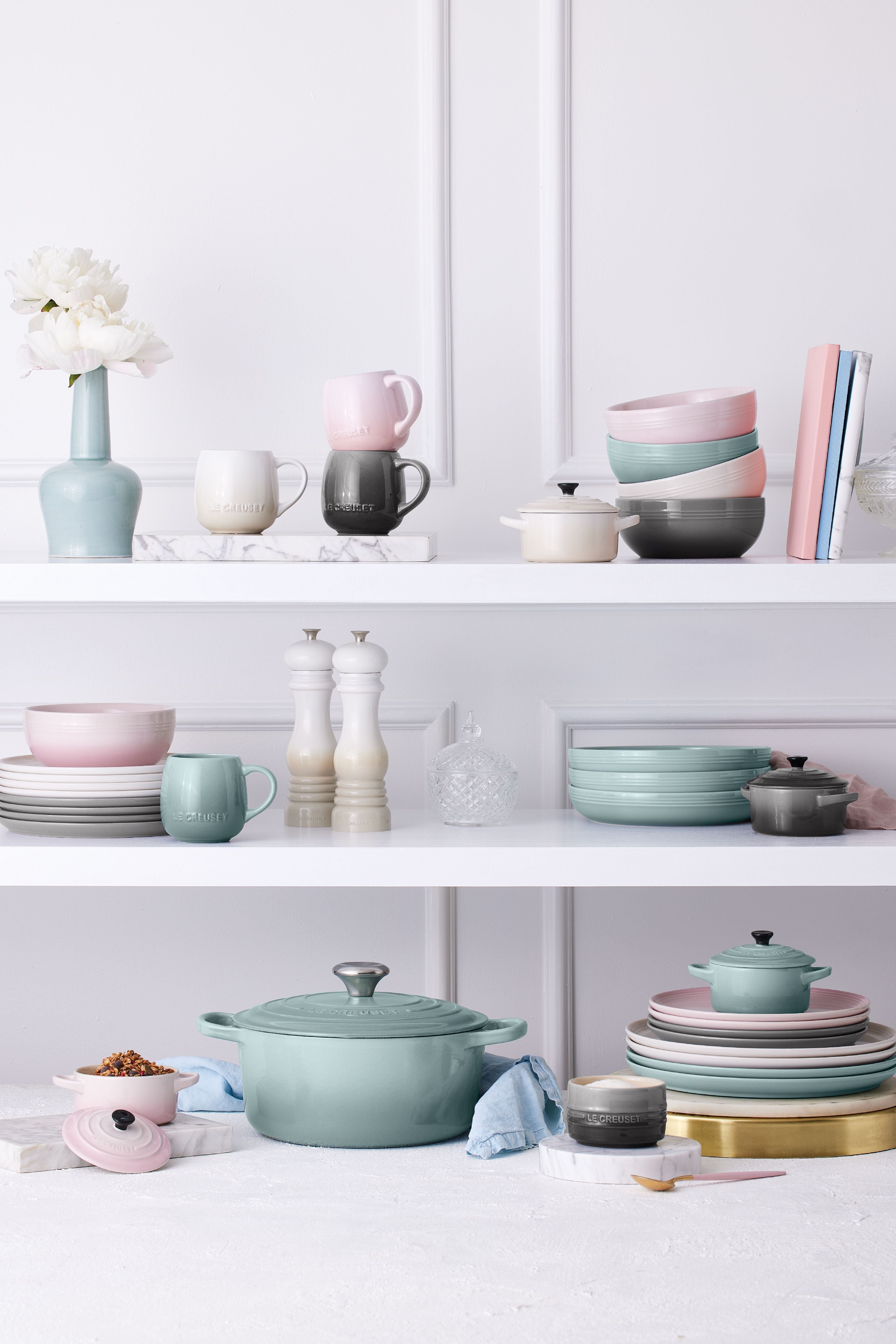 Le Creuset Coupe谷物碗，火石