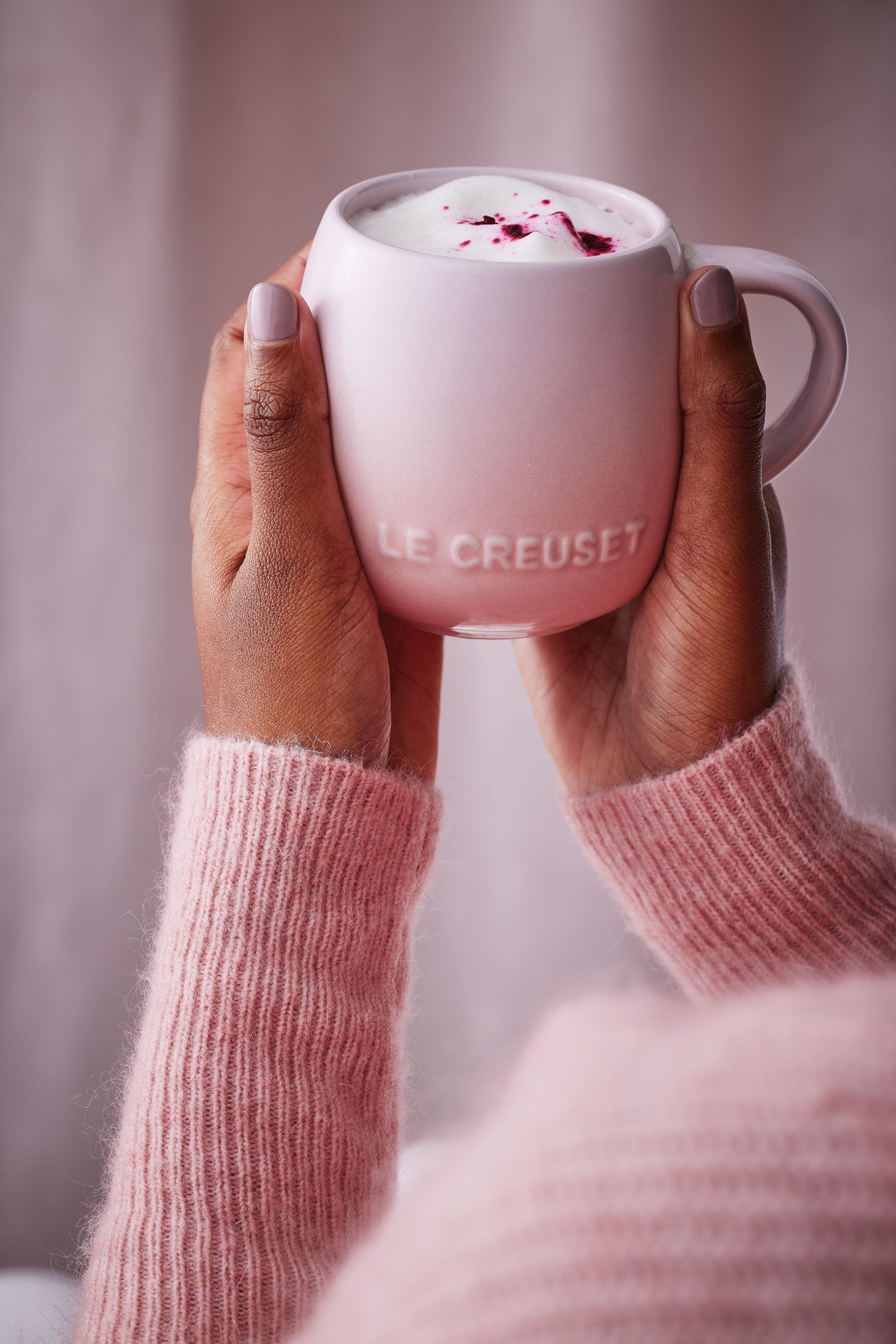 Le Creuset Coupe Mug, Shell Pink