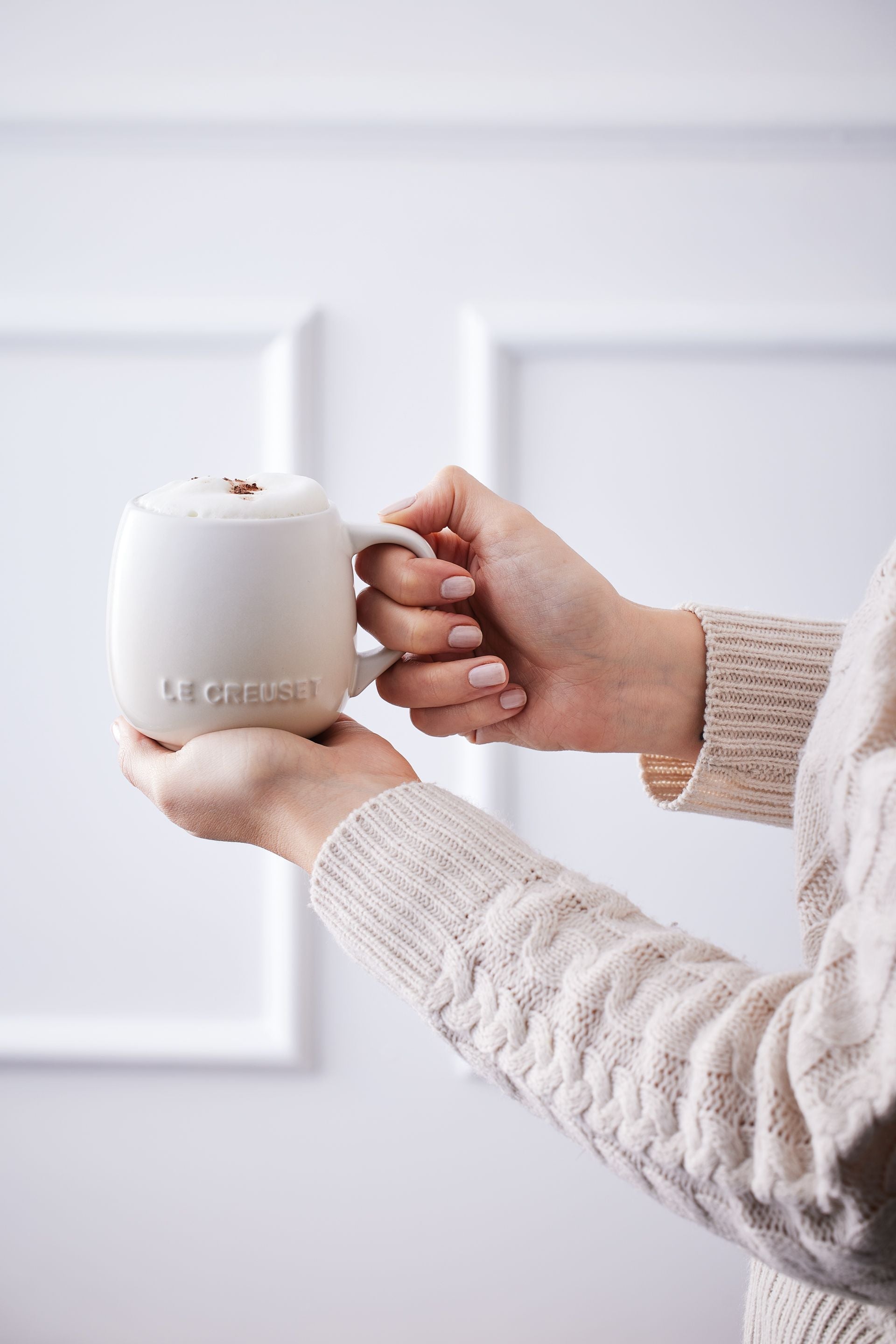 Le Creuset Coupé Mug, Meringue