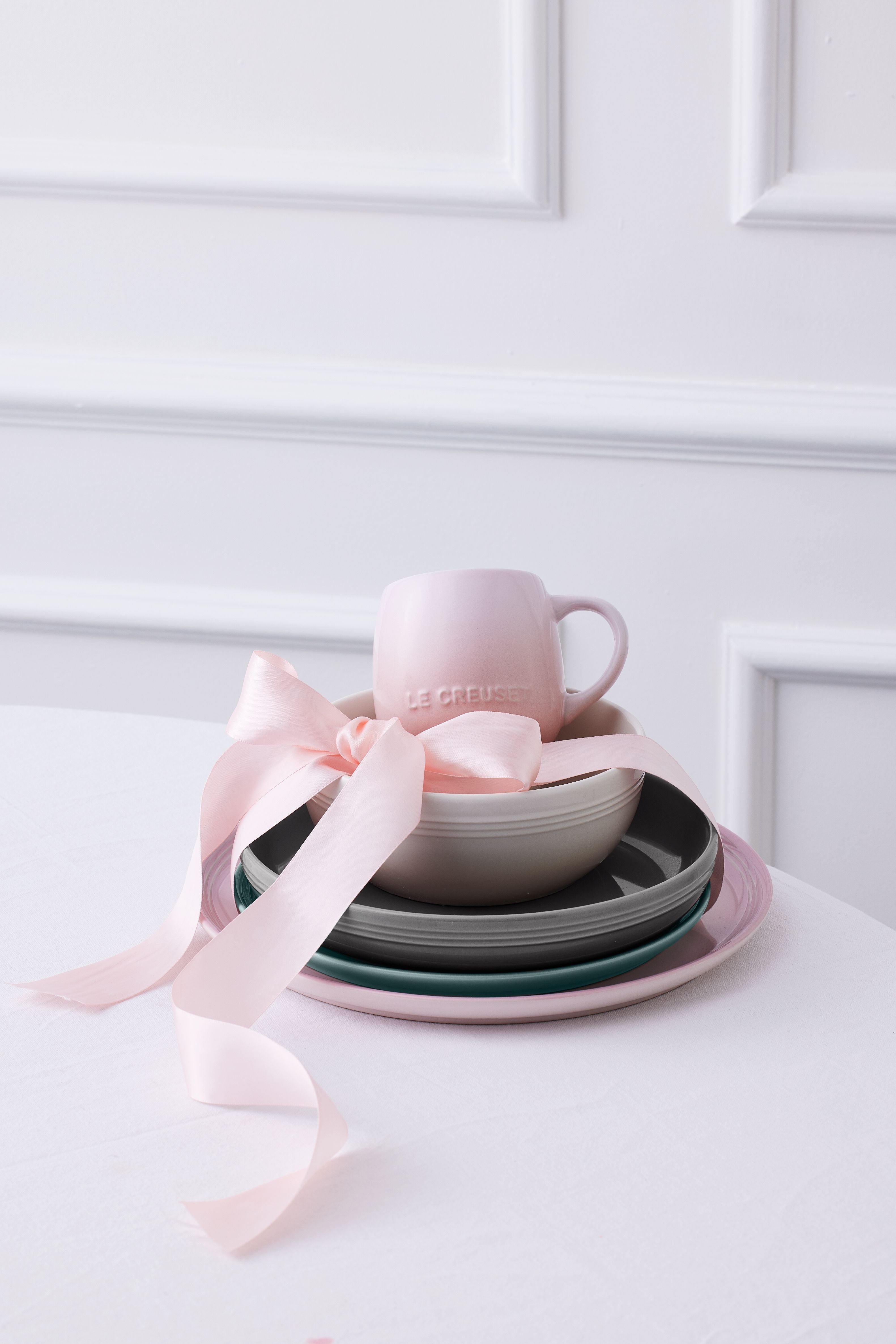 Le Creuset Coupe Mug, Shell Pink