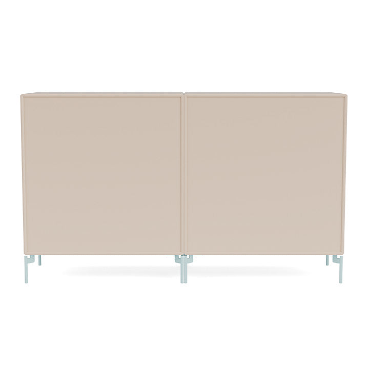 Montana Paar Sideboard mit Beinen, Ton/Feuerstein