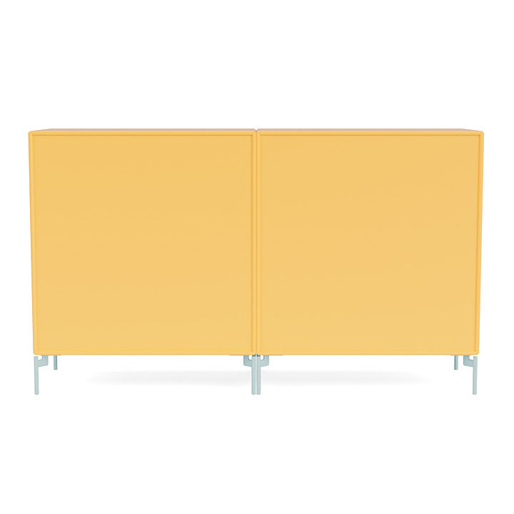 Montana Pare Sideboard con piernas, Acacia/Flint