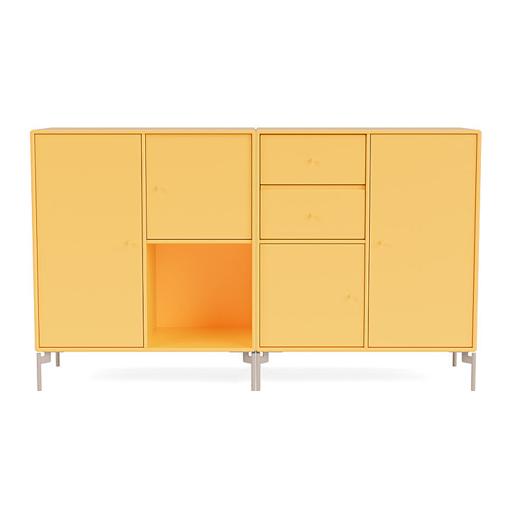 Montana -Paar -Sideboard mit Beinen, Akazien/Pilz