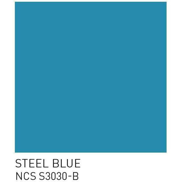 Campioni di legno Carl Hansen, blu in acciaio
