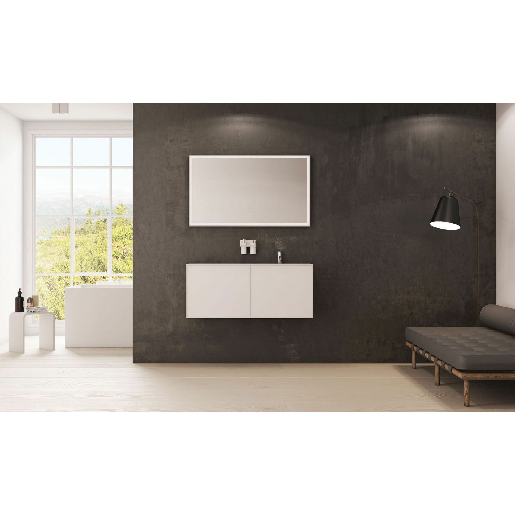 Copenhagen Bath Cabinet Nexø avec lavage droit, L120 cm