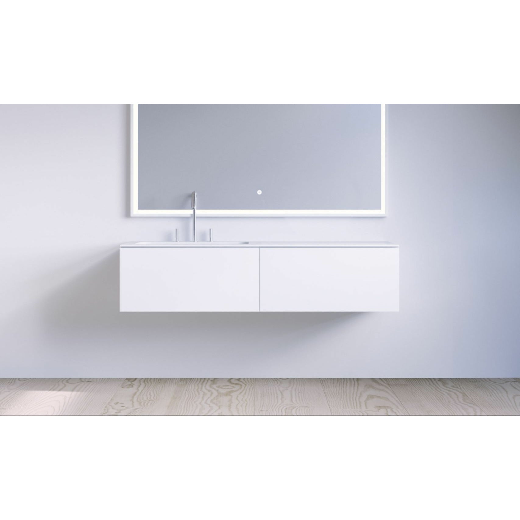 Copenhagen Bath SQ2 kabinet med venstre håndvask, L120 cm