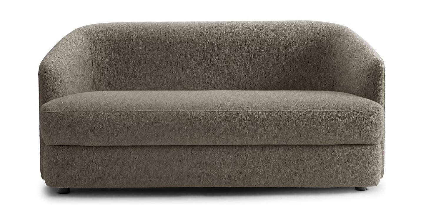 New Works Covent Sofa 2 Sitzer, dunkles Taupe