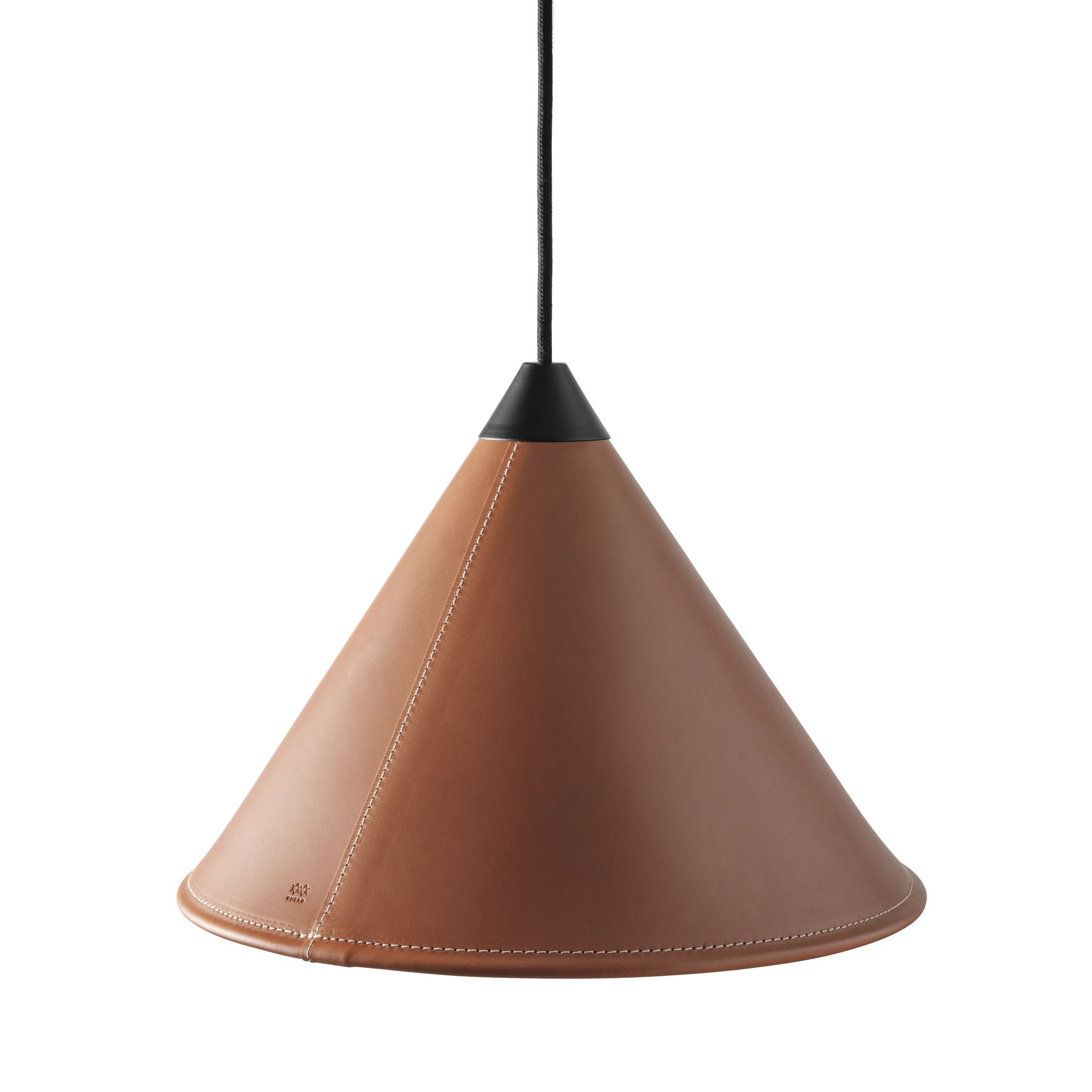 Cuero Namibia Pendant Ø 45 cm, polo/svart med svart kabel