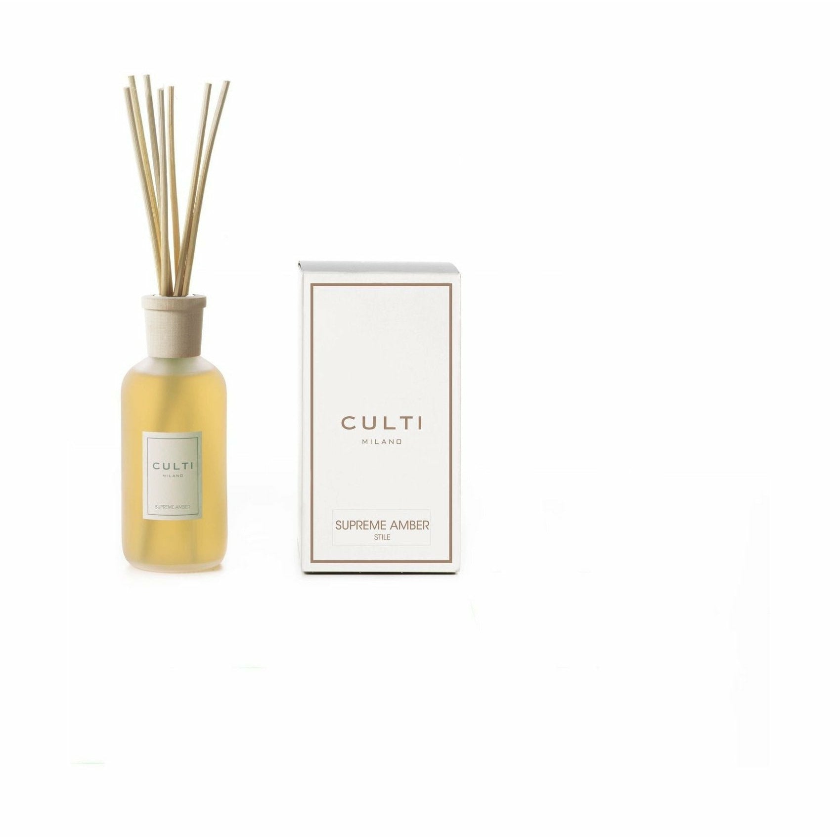 Culti Milano Stile Classic Fragrance Diffuseur Supreme Amber, 250 ml